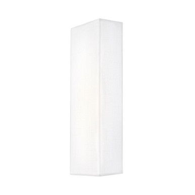 Textile Classic 10W 1 LED Wall Sconce 17 Inch Tall by Justice Design - FAB-5410