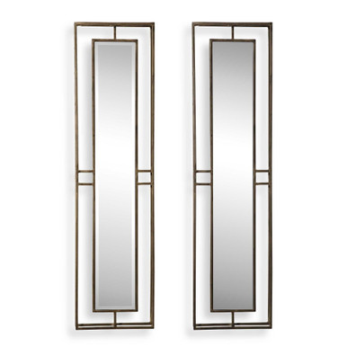 RutLEDge 30 Inch Mirror (Set of 2) by Uttermost - 07082