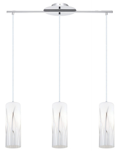 Rivato 3 Light Small Pendant by Eglo - 92741A