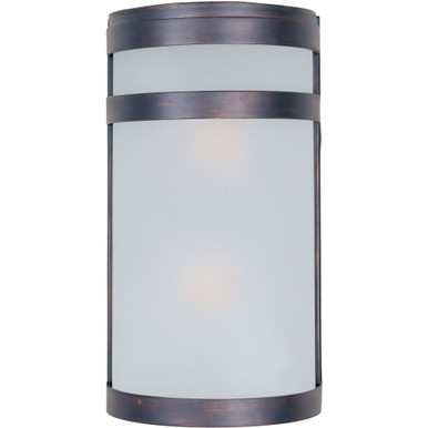 Arc Two Light Outdoor Wall Lantern by Maxim - 5002FTOI