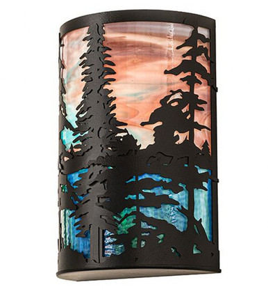 Tall Pines 2 Light Wall Sconce 18 x 12 Inches by Meyda Tiffany - 261859