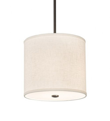 Cilindro Textrene 1 Light Pendant 53 x 12 Inches by Meyda Tiffany - 169671