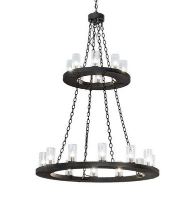 Loxley 20 Light 2 Tier Chandelier 65 x 42 Inches Wide by Meyda Tiffany - 221404