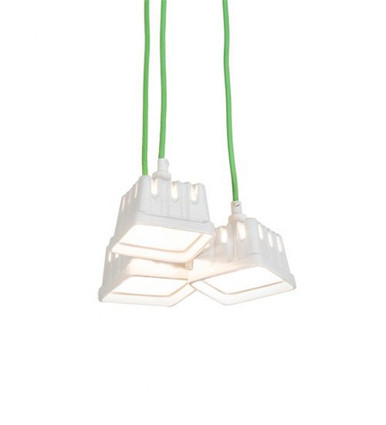 Berry Basket 3 Light Pendant 7 x 10 Inches by Meyda Tiffany - 218855