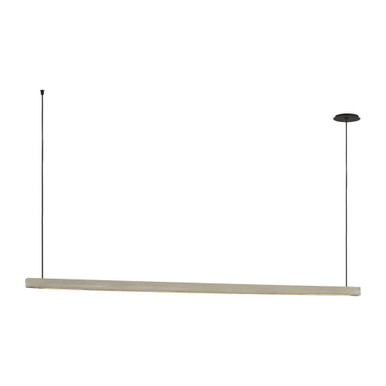 Lino 19.5W 1 LED Linear Chandelier 72 Inch Length by Visual Comfort Modern - MDLS79827BHC