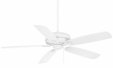 Sunseeker 60 Inch 5 Blade Ceiling Fan by Minka Aire - F532-WHF