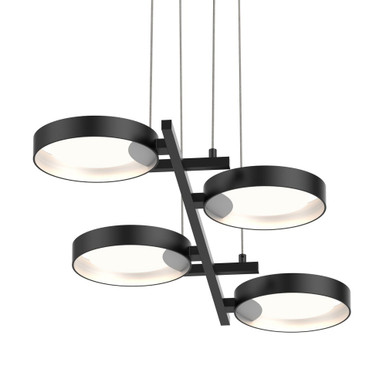 Light Guide Ring 4 LED Pendant 1.5 Inch Tall and 37.5 Inch Wide by Sonneman - 2655.25W