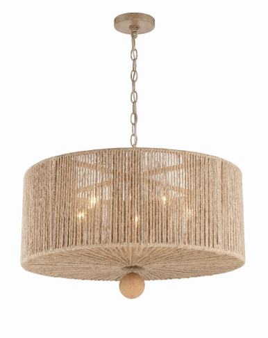 Jessa 5 Light Large Chandelier by Crystorama - jes-b7105-bs