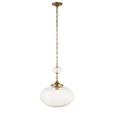 Bellaire 1 Light Pendant 20 Inch Tall and 16.5 Inch Wide by Uttermost - 21636