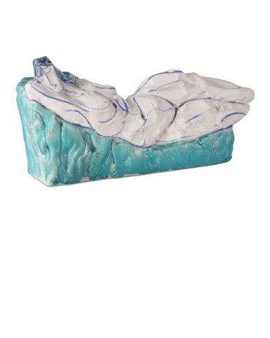 Reclining Nude Object 8 Inch Tall and 17.25 Inch Wide by Currey Company - 1200-0996