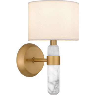 Kimberly 1 Light Wall Sconce by Quoizel - KMB8707BWS