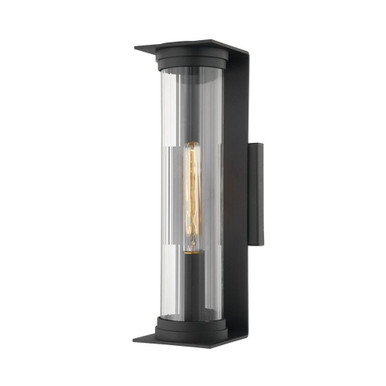 Presley 1 Light Outdoor Wall Mount 18 Inch Tall by Troy - B1322-TBK