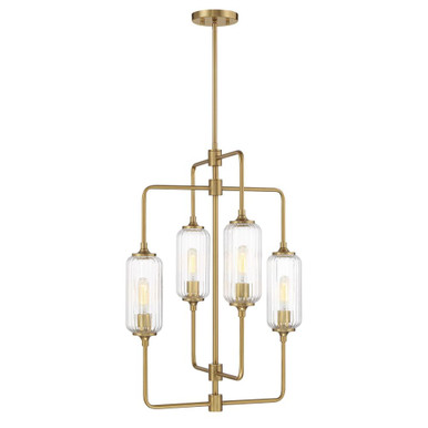Holton 4 Light Chandelier 28.25 Inch Tall and 20 Inch Wide by Savoy House - 1-3023-4