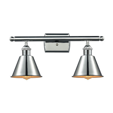 Smithfield 2 Light Bath Vanity 8.5 Inch and 16.5 Inch Wide by Innovations - 516-2W-PC-M8