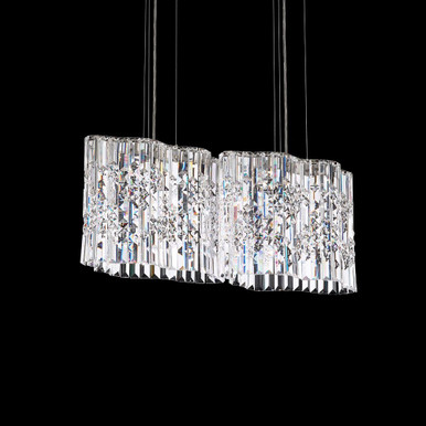 Selene 32W 4 LED Light Small Pendant by Schonbek - SPU130N-SS1O