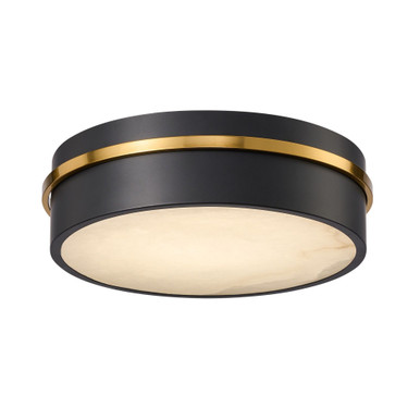 Dax 24W 1 LED Flush Mount 3.5 Inch Tall and 12 Inch Wide by Artcraft - AC6990BB