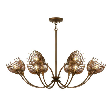 Protea 12 Light Chandelier 15.5 Inch Tall and 40 Inch Wide by Savoy House - 1-6912-12-329