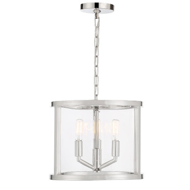 Devon 3 Light Medium Pendant by Crystorama - dev-b8003-pn
