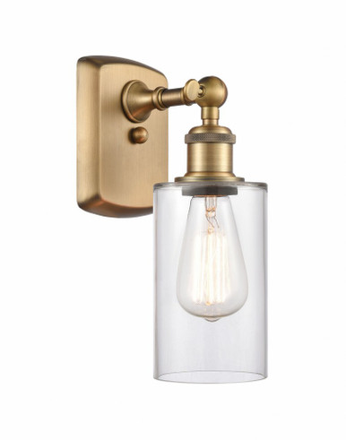 Clymer 1 Light Wall Sconce 9.88 Inch Tall and 3.88 Inch Wide by Innovations - 516-1W-BB-G802