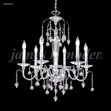 Medallion 6 Light Medium Chandelier by James Moder 96S26LCH - 96166S26LCH
