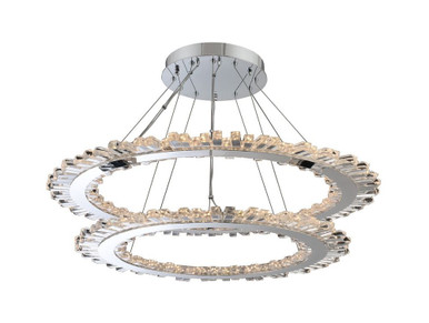 Quasar 192W LED Light Oversized Pendant by Allegri - 032753-010-FR001
