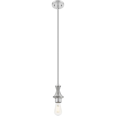 Astor 1 Light Mini Pendant 6.5 Inch Tall and 3.5 Inch Wide by Innovations - 415-1S-SN