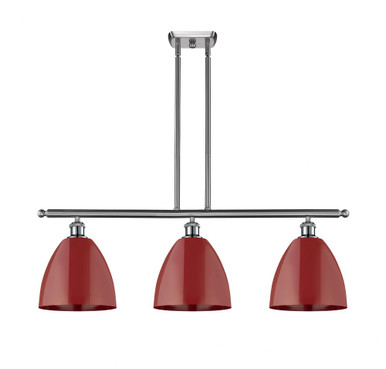 Plymouth Dome 3 Light Oversized Island Pendant 12 Inch Tall by Innovations - 516-3I-PLYM-9