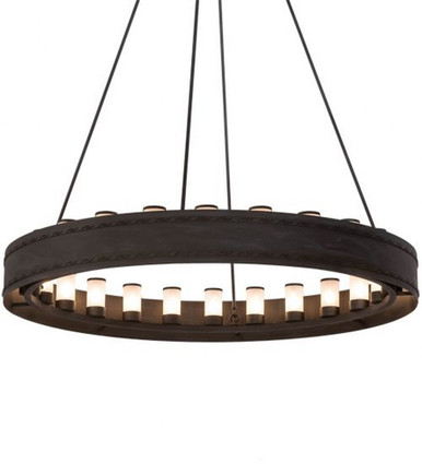 Loxley Escabroso 24 Light Chandelier 80 x 60 Inches Wide by Meyda Tiffany - 187107