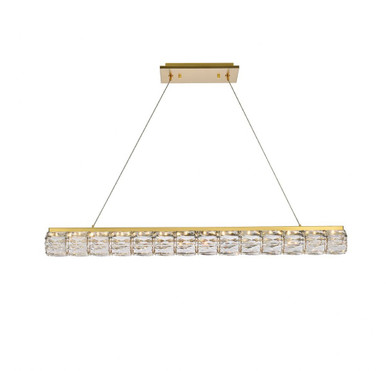 Valetta 33W 1 LED Light Mini Pendant by Elegant - 3501D42G