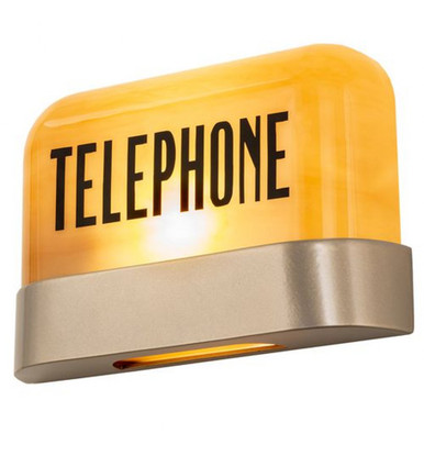 Telephone 13W 1 LED Wall Sconce 7 x 10.5 Inches by Meyda Tiffany - 246472