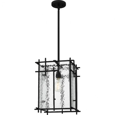 Daphne 1 Light Medium Pendant by Quoizel - DPN1512MBK