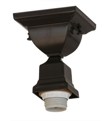 Timeless Bronze 5 Inch Square Flush Mount Hardware by Meyda Tiffany - 173746