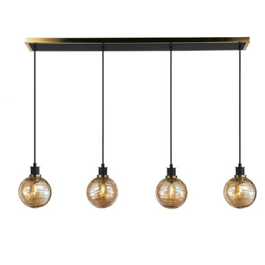 Gem 4 Light Oversized Island Pendant by Artcraft - AC11874