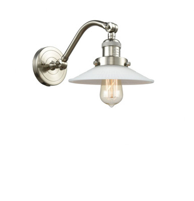Halophane 1 Light Adjustable Wall Sconce 11.5X8.5 Inch Wide by Innovations - 515-1W-SN-G1