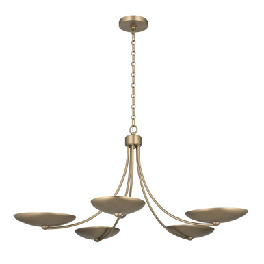 Palmela 5 Light Chandelier 18 Inch Tall by Kichler - 52856