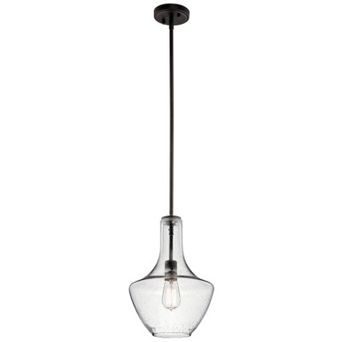 Everly 1 Light Small Pendant 15.25 Inch Tall by Kichler - 42141
