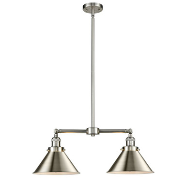 Briarcliff 2 Light Stem Adjustable Island 10X21 Inch Wide by Innovations - 209-M10