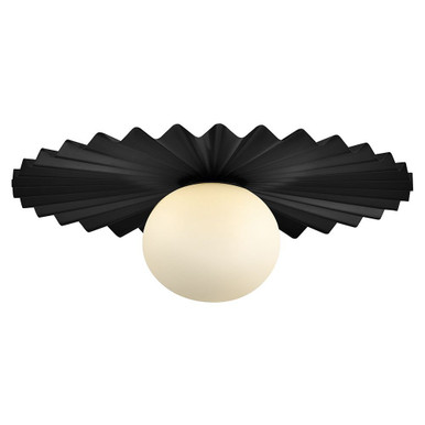 Stevie 5W 1 LED Medium Flush Mount 5.5 Inch Tall X 13.75 Inch Wide by Lark - 84393