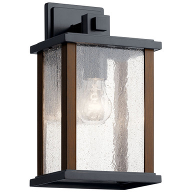 Marimount 1 Light Outdoor Wall Mount 12.75 Inch Tall by Kichler - 59017BK