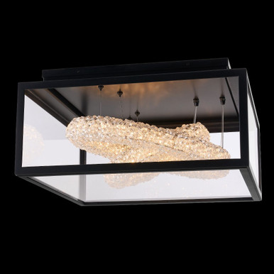 Lina Esterno 46W LED 24 Inch Wide Flush Mount by Allegri - 095543-052-FR001