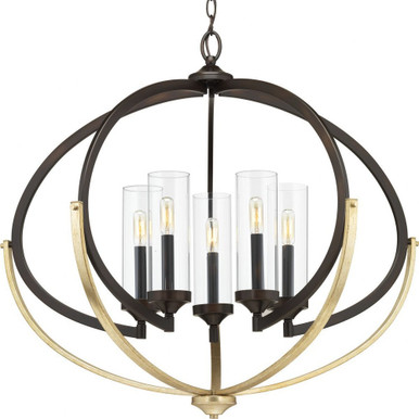 Evoke 5 Light Large Chandelier by Progress - P400117
