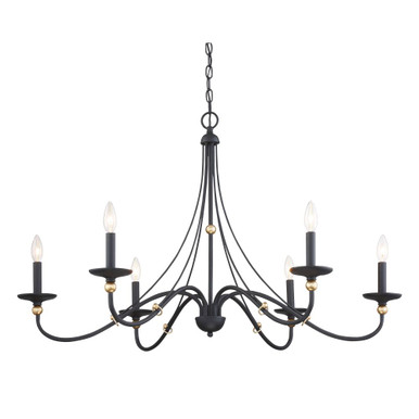 Westchester County 6 Light Oversized Chandelier By Minka Lavery - 1046
