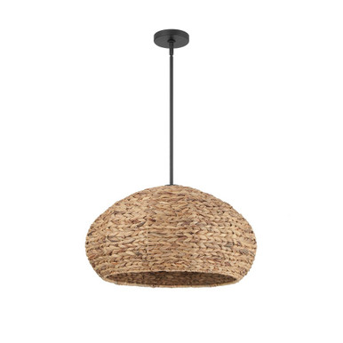 Cambria 3 Light Pendant 12.5 Inch Tall and 24 Inch Wide by Hunter Fans - 48070