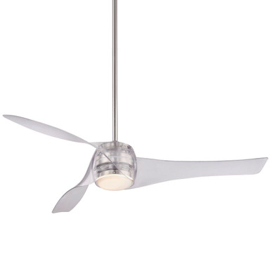 Artemis Smart Ceiling Fan with Light Kit 58 inches wide by Minka Aire - F803DL