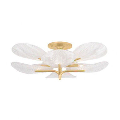 Kamal 8 Light 43 Inch Wide Semi Flush Mount by Corbett - 486-43-VGL