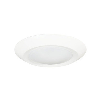 13W LED 7.38 Inch Wide Regressed AC Opal Flush Mount by Nora - NLOPAC-R6REGT2440W
