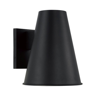 Yardley 1 Light Outdoor Wall Lantern 12 Inch Tall X 10 Inch Wide by Capital - 955112BK