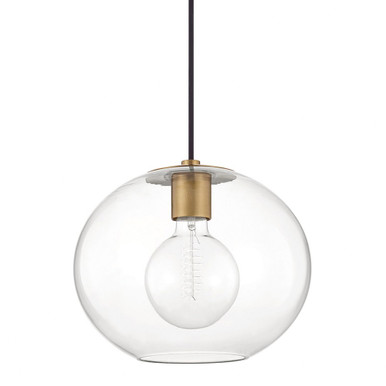 Margot 1 Light Medium Pendant by Mitzi - H270701L