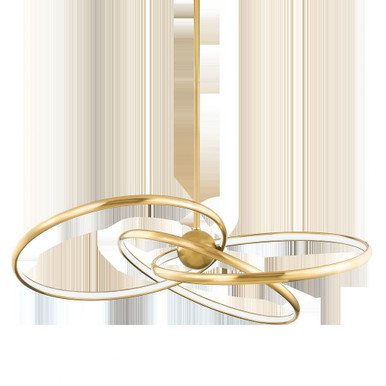 Alula 3 Light Oversized Chandelier by Corbett - 341-42-VB