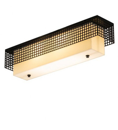 Yardhouse 20W 2 LED Flush Mount 6 x 5 In by Meyda Tiffany - 232909